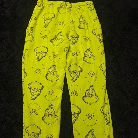 The Grinch Green Fleece Joggers - Neon/Green - Picture 3 of 3